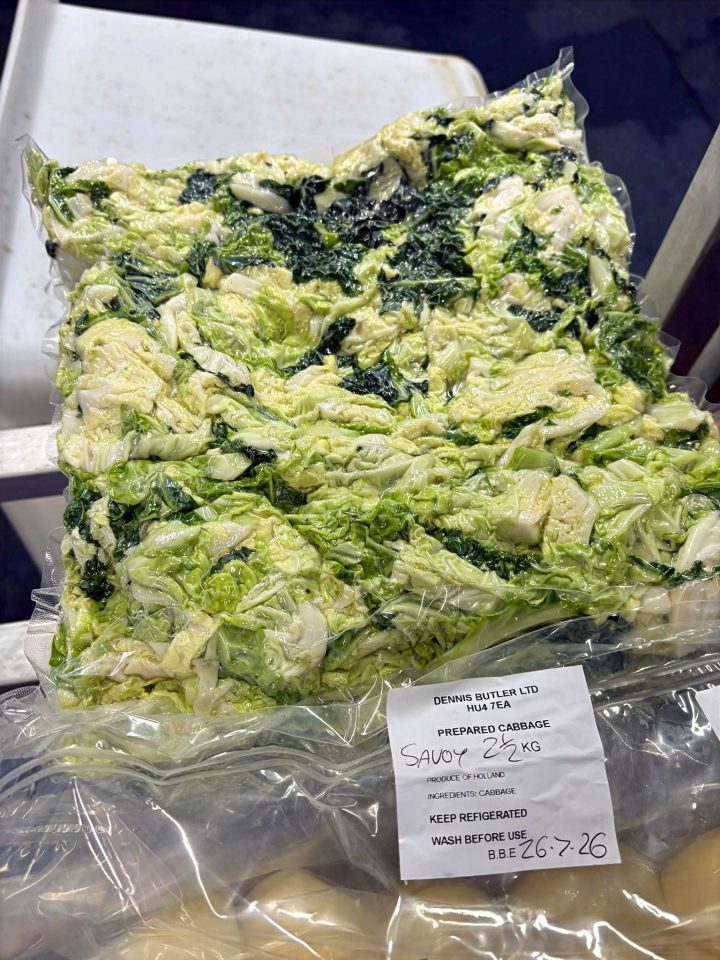 prepared food - cabbage